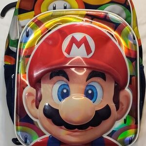 Nintendo Mario Kids Backpack - Red and Blue